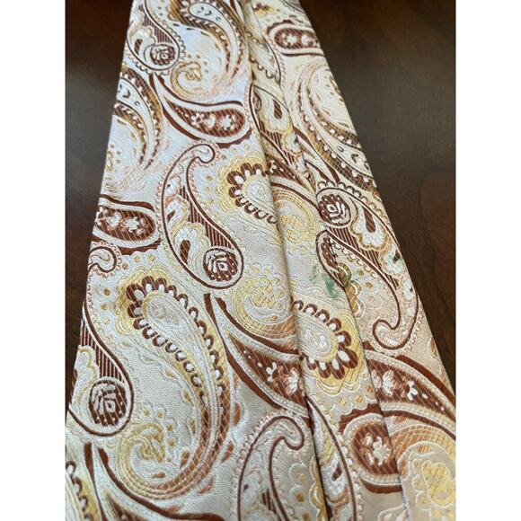 The Big Knot By Steven Land 100% Silk Hand Made In China Long - Picture 4 of 10